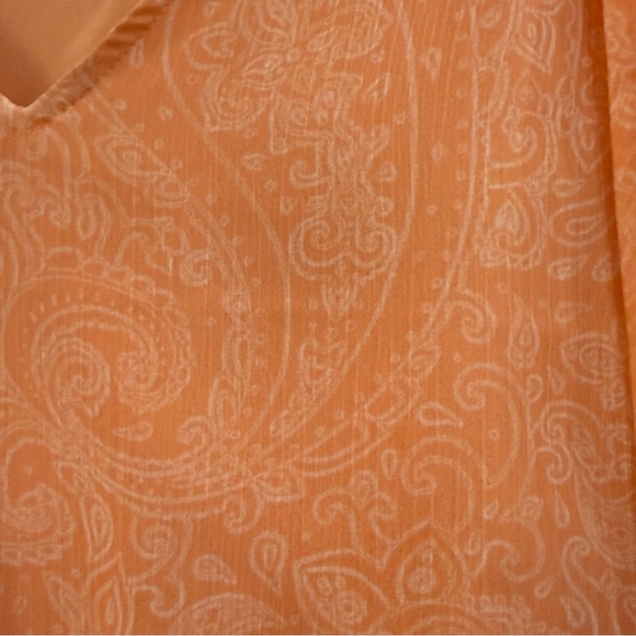 Vitamin C Orange Paisley Peplum | Romantic Maximalist Cami - Picture 4 of 7